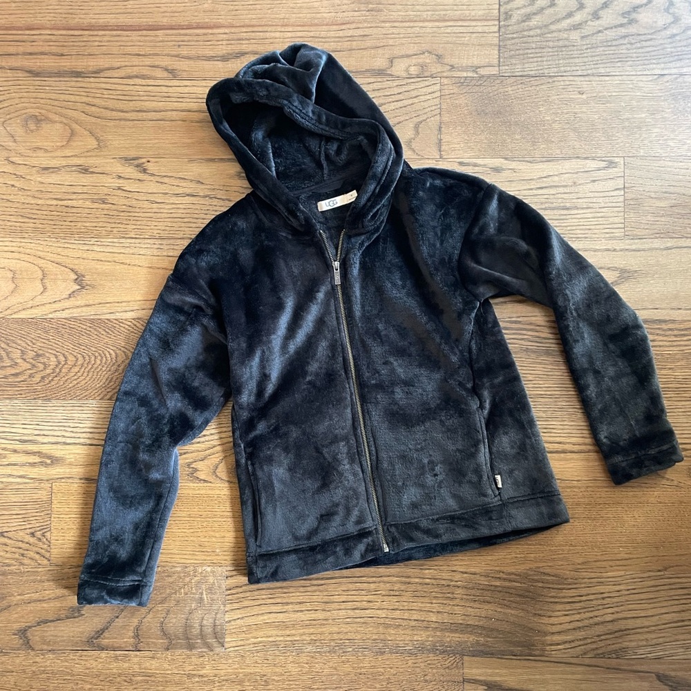 Ugg Teddy Zip Hoodie - Size Medium